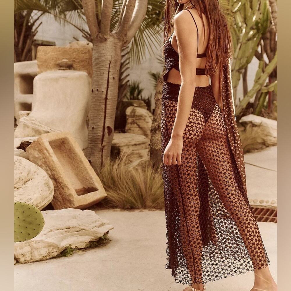 Free People Intimately NWT Smoke and Mirrors Slip Bodysuit Size M - Picture 12 of 12